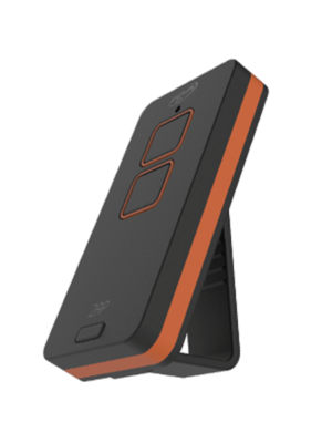 El Control PPA ZAP 2 es un transmisor de 433,92 MHz con dos teclas independientes, código rolante y diseño resistente. Compatible con los motores PPA.